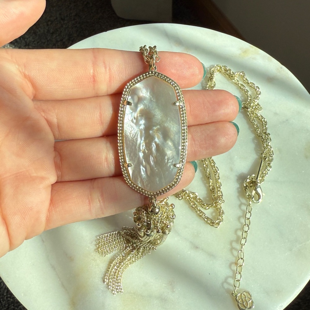 Rayne mother of pearl necklace - Kendra Scott